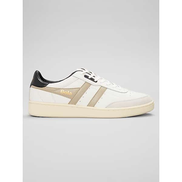 Gola Men's Court Sneakers White/Bone - Size: 9 1/2 D-Width