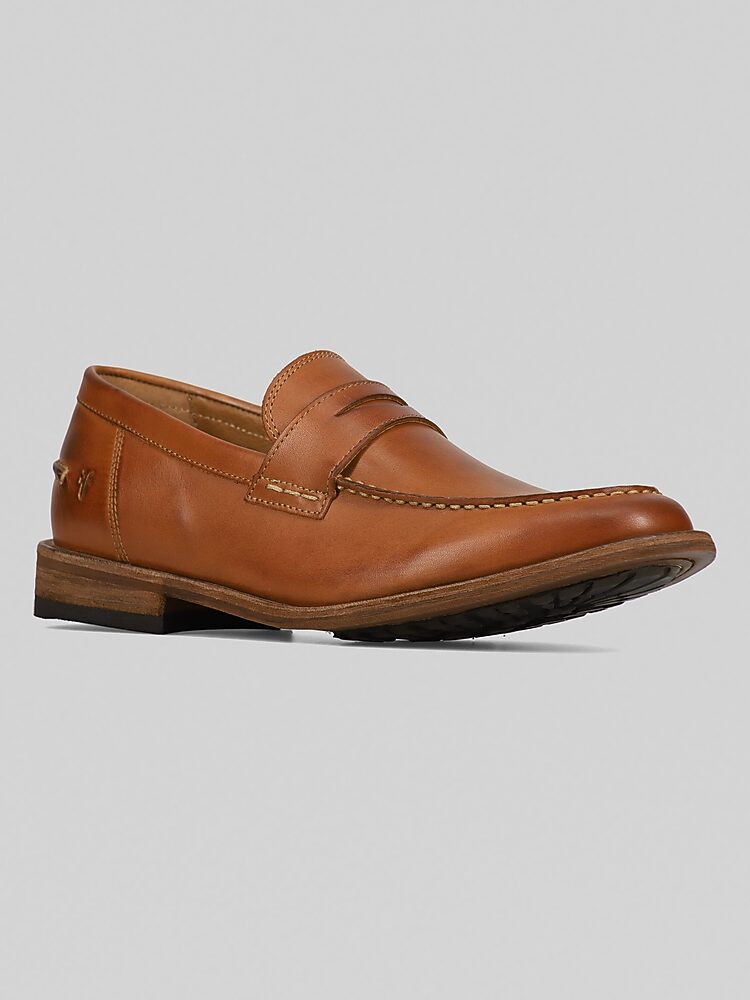 Frye Cognac Leather Formal Derby Shoes,Men.Sz 9.5 Men main image 2