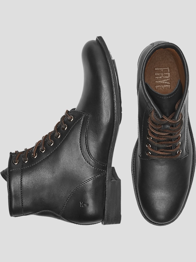 Office black boots sale best sale