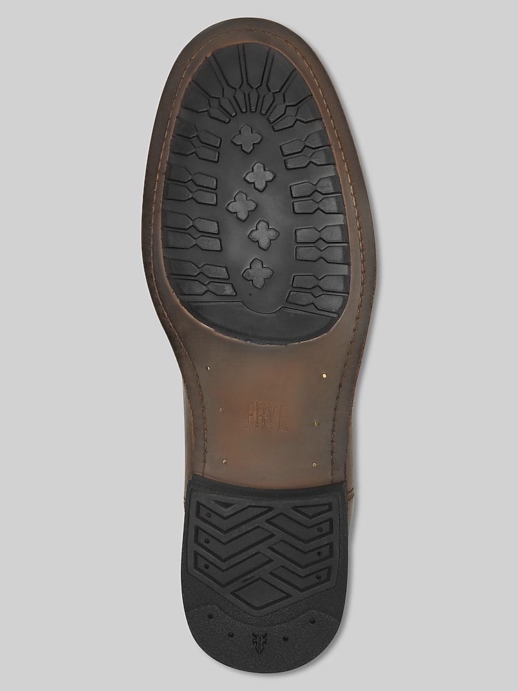 Frye Men's Tyler Chelsea Boot | Leather, Elastic Sides, Comfort Footbed, 6" Shaft, Rubber Sole