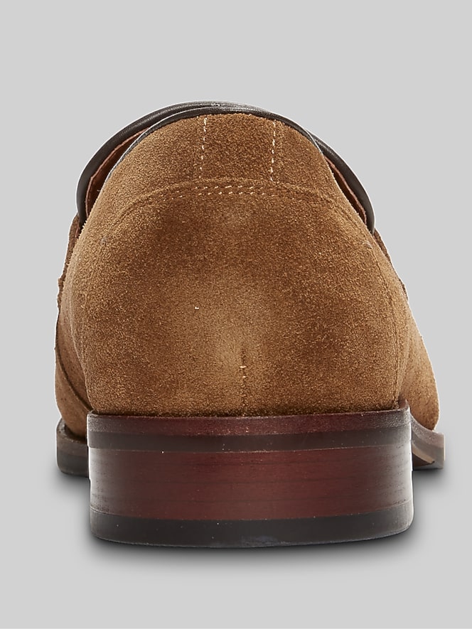 Vintage Foundry Davis Suede Moc Toe Penny Loafers