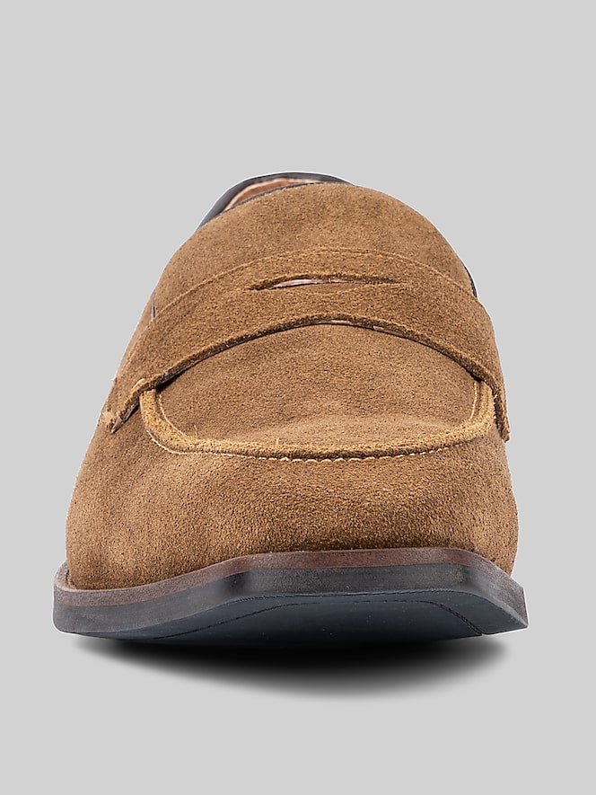 Vintage Foundry Davis Suede Moc Toe Penny Loafers