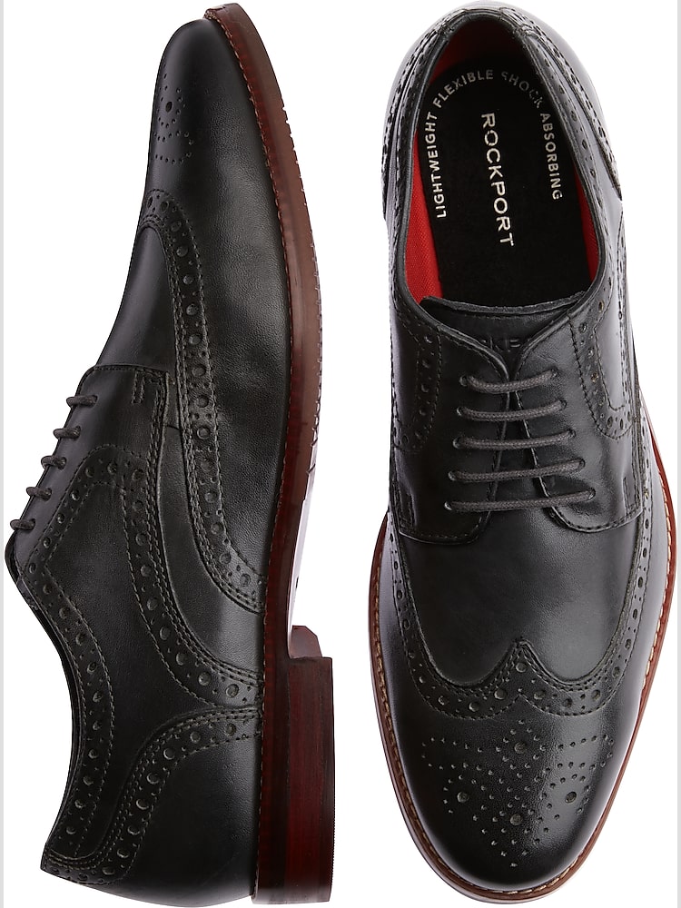 Rockport Rockport Saxxen Wingtip Dress Shoes Casual Shoes Men s Wearhouse