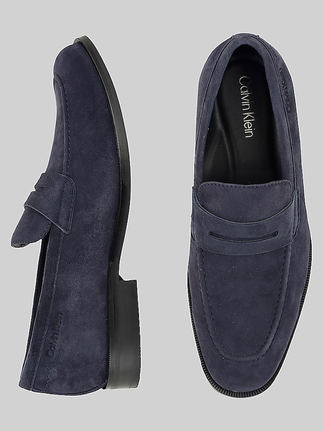 Calvin Klein Gerne Apron Toe Dress Loafers