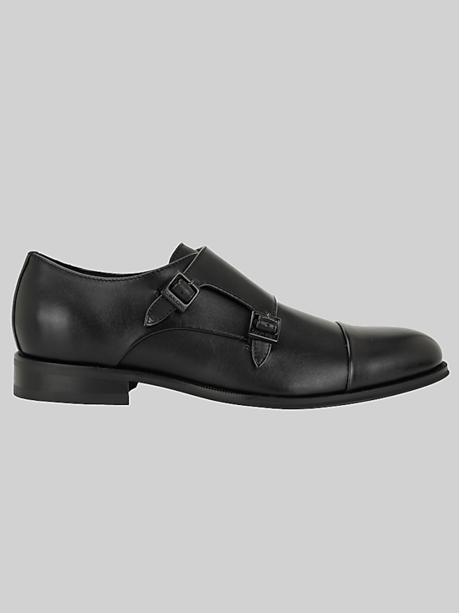 Calvin Klein Rekben Monk Strap Dress Shoes Black