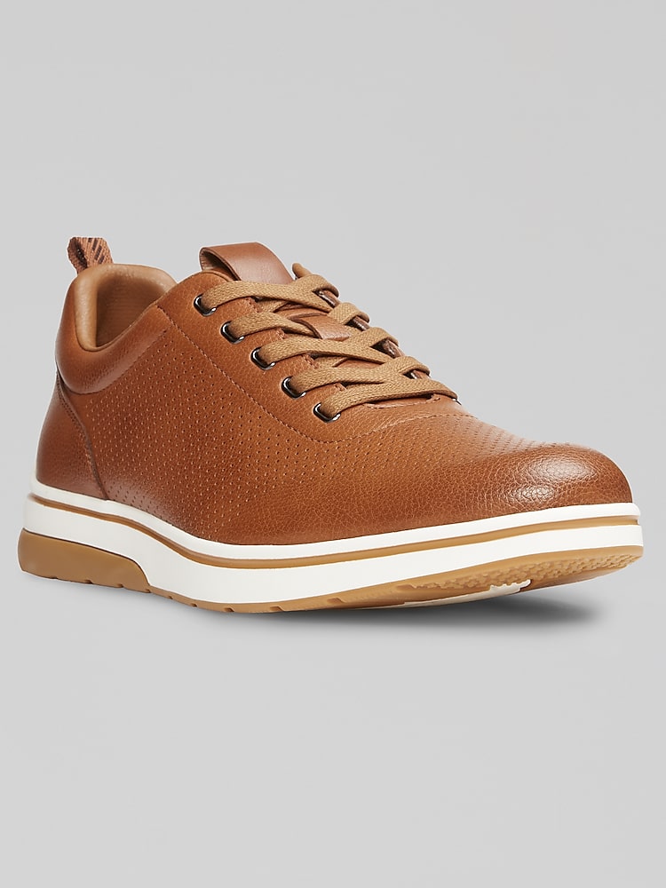 Freeman Leland Leather Perforated Lace-Up Sneakers Sneakers