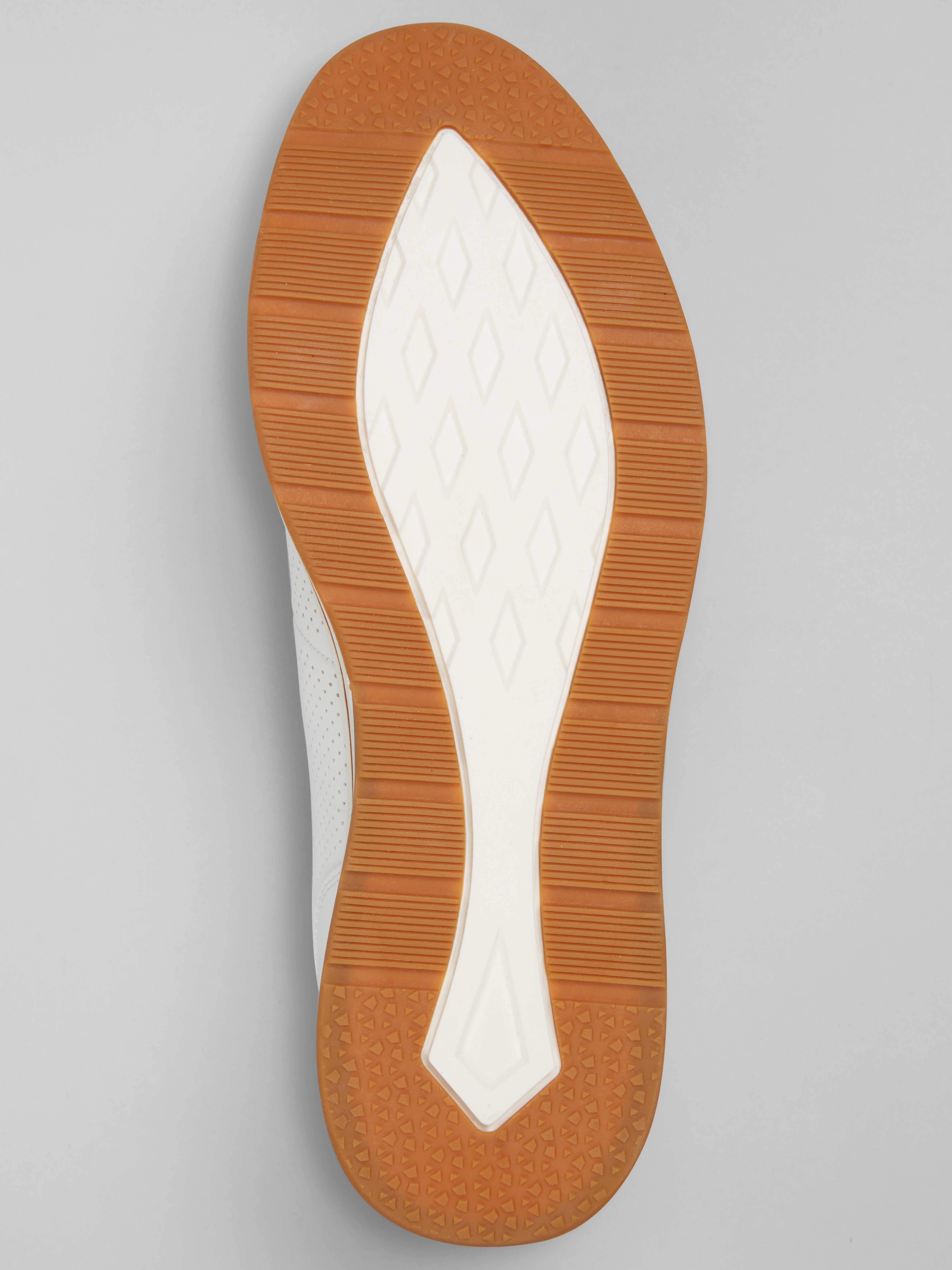 Leland Leather Perforated Lace-Up Sneakers