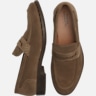Vintage Foundry Harry Suede Penny Loafers