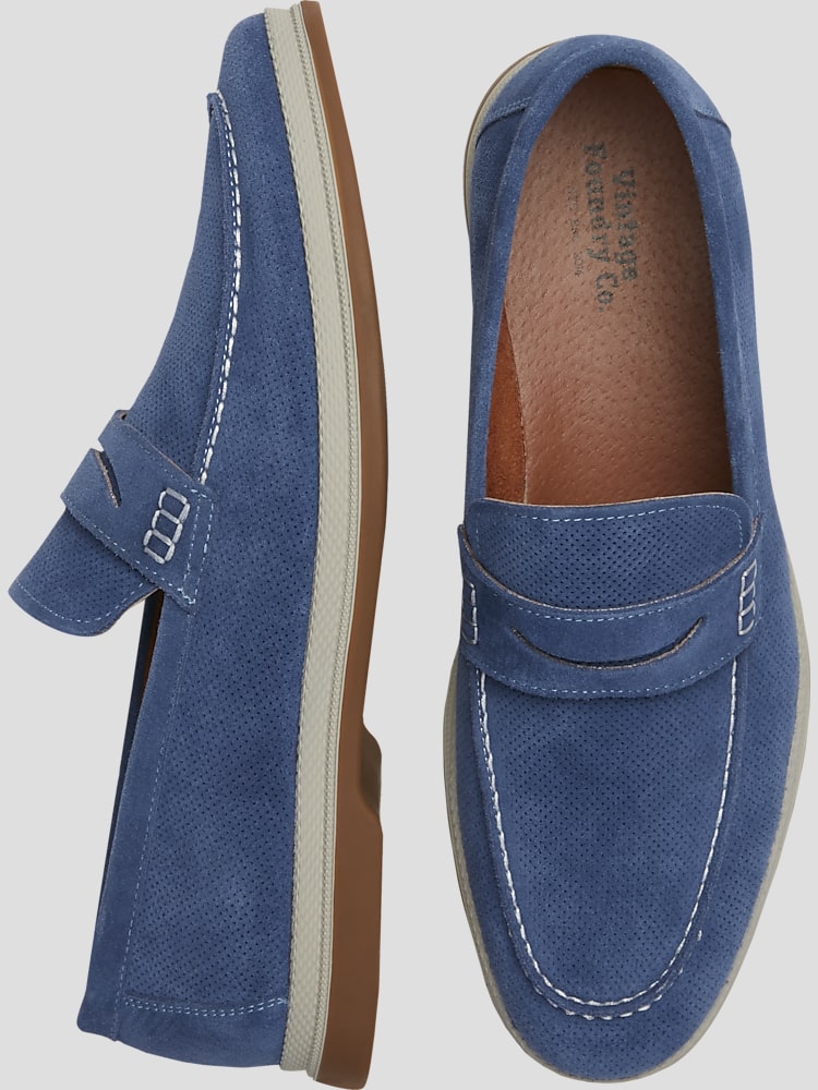 Mens vintage loafers discount