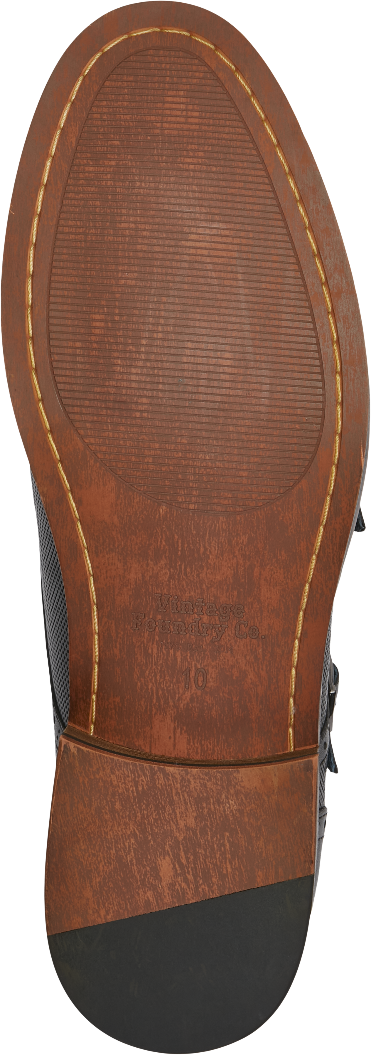 Morgan Leather Monk Strap Cap Toe Oxfords