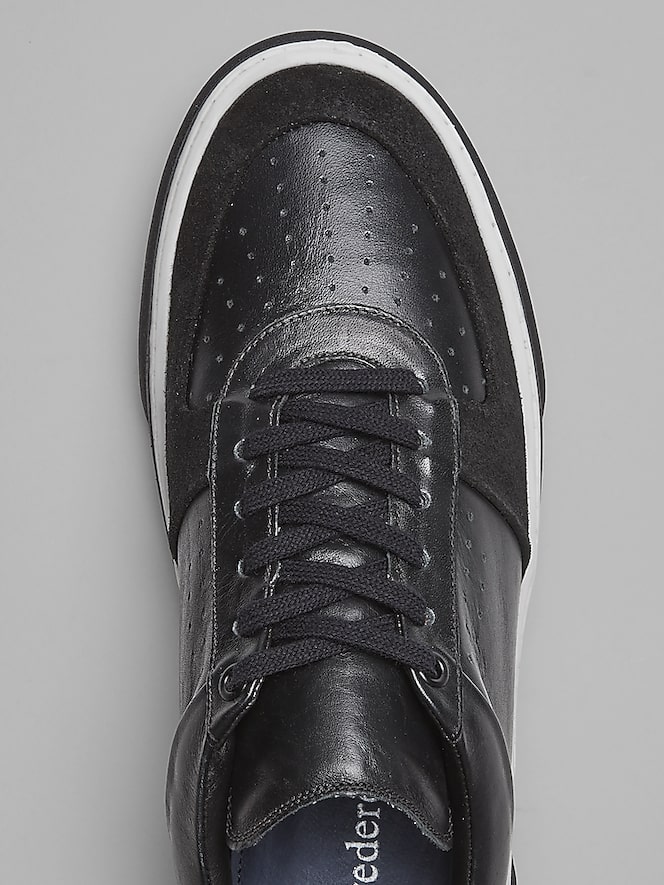 Belvedere Calico Leather Lace-Up Sneakers
