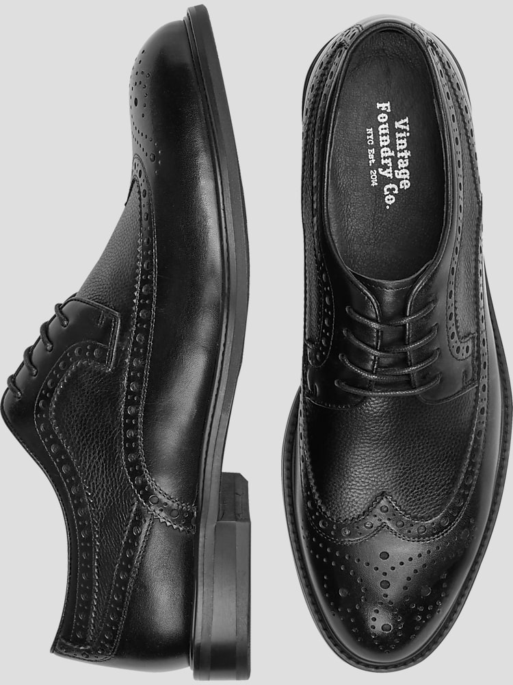 Vintage foundry wingtip oxford hot sale