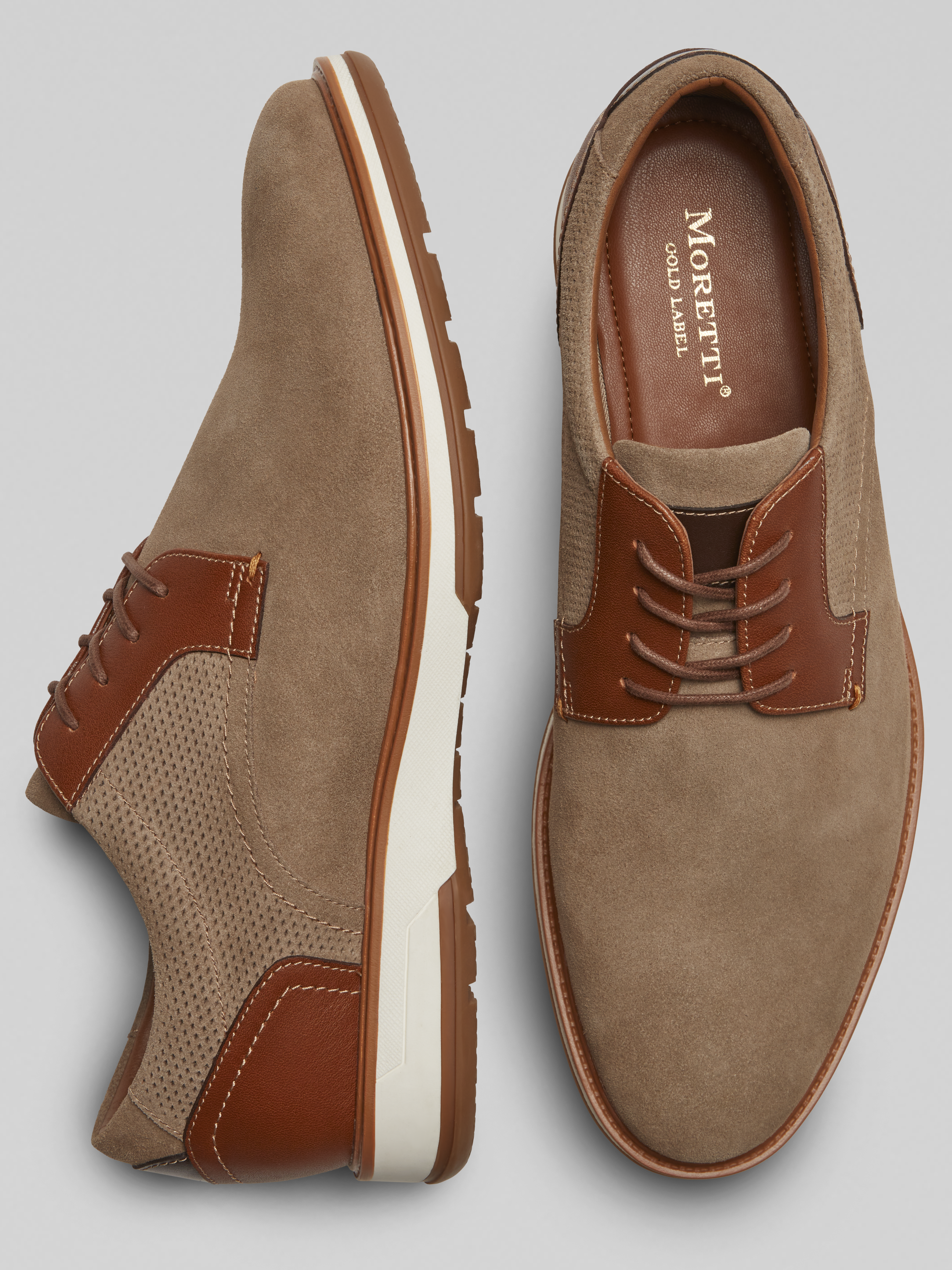 Republic Plain Toe Leather Oxfords
