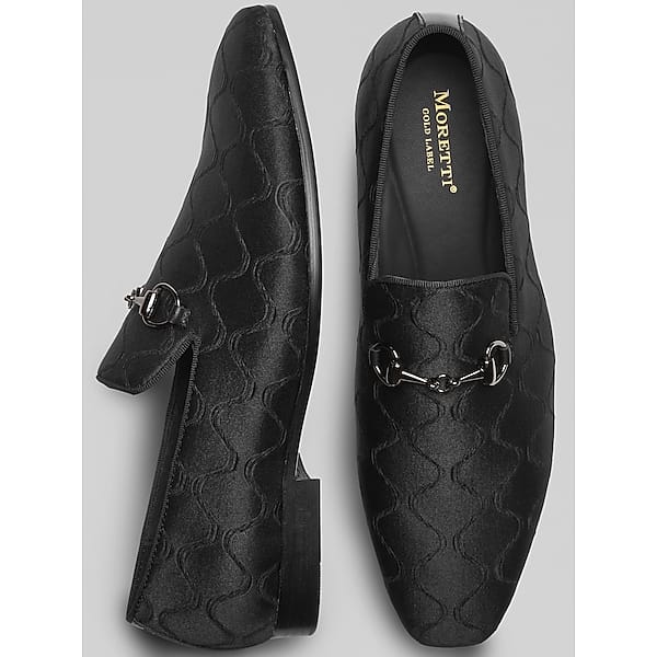 Moretti Men's Ripley Smoking Shoes Black - Size: 10.5 D-Width