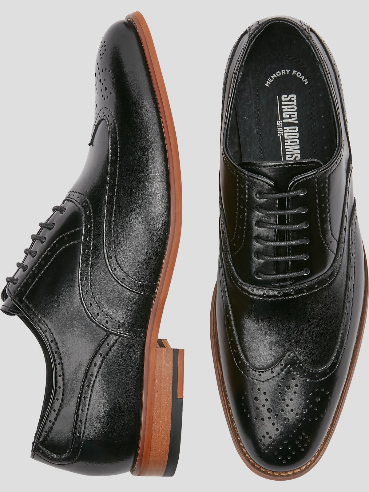 Stacy adams dunbar wingtip oxford shop