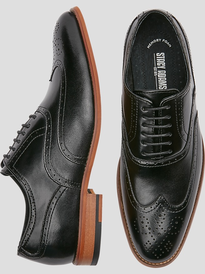 Madison Anaconda Print Plain Toe Oxford | Stacy Adams Dress Shoes in Red for Men
