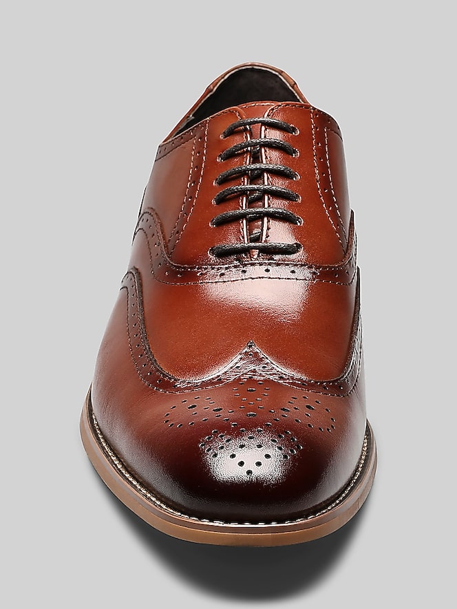 Stacy Adams Dunbar Leather Wingtip Oxfords