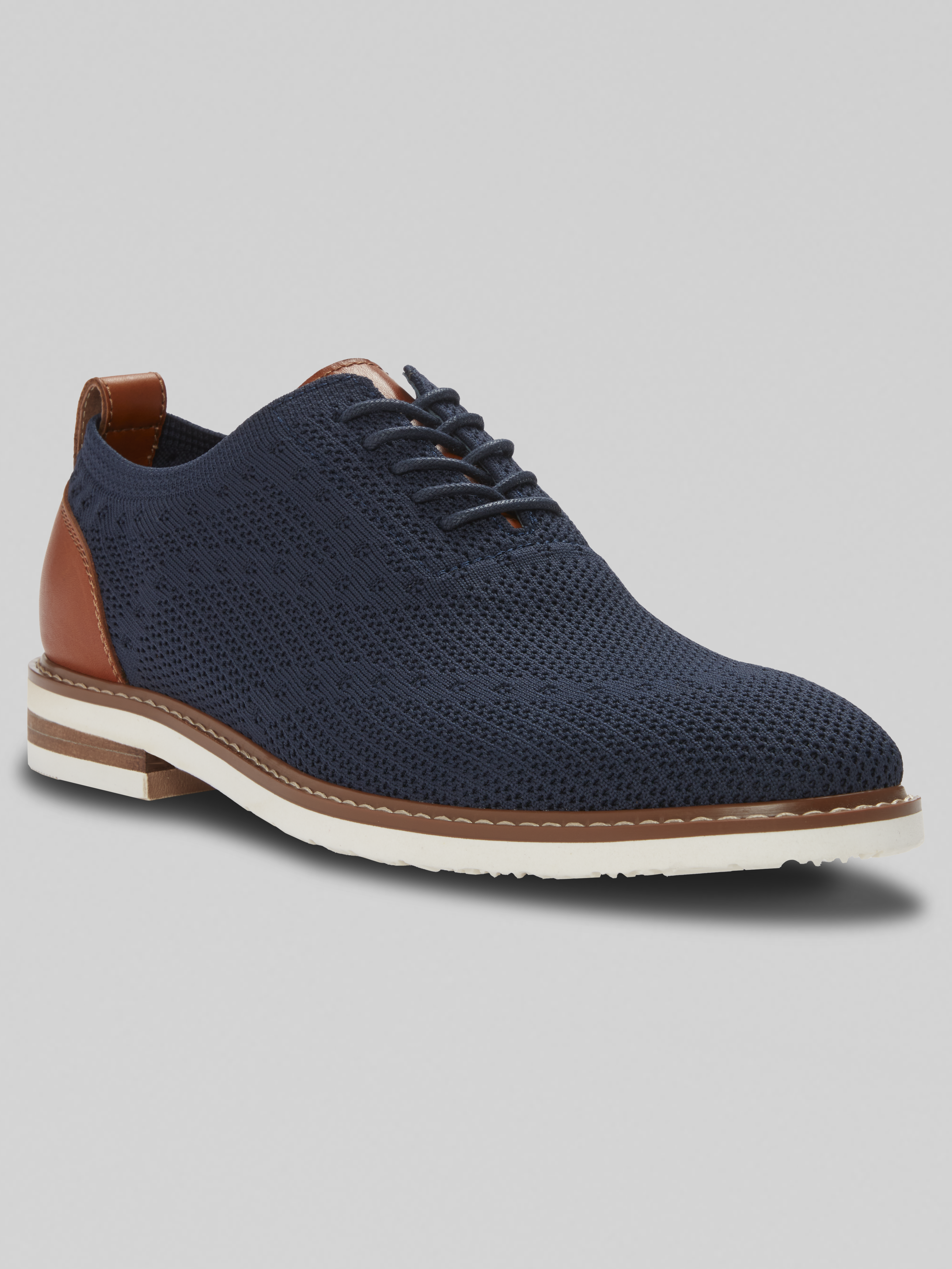 Ashville Knit Lace-Up Oxfords