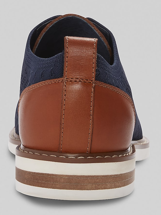 Moretti Ashville Knit Lace-Up Oxfords