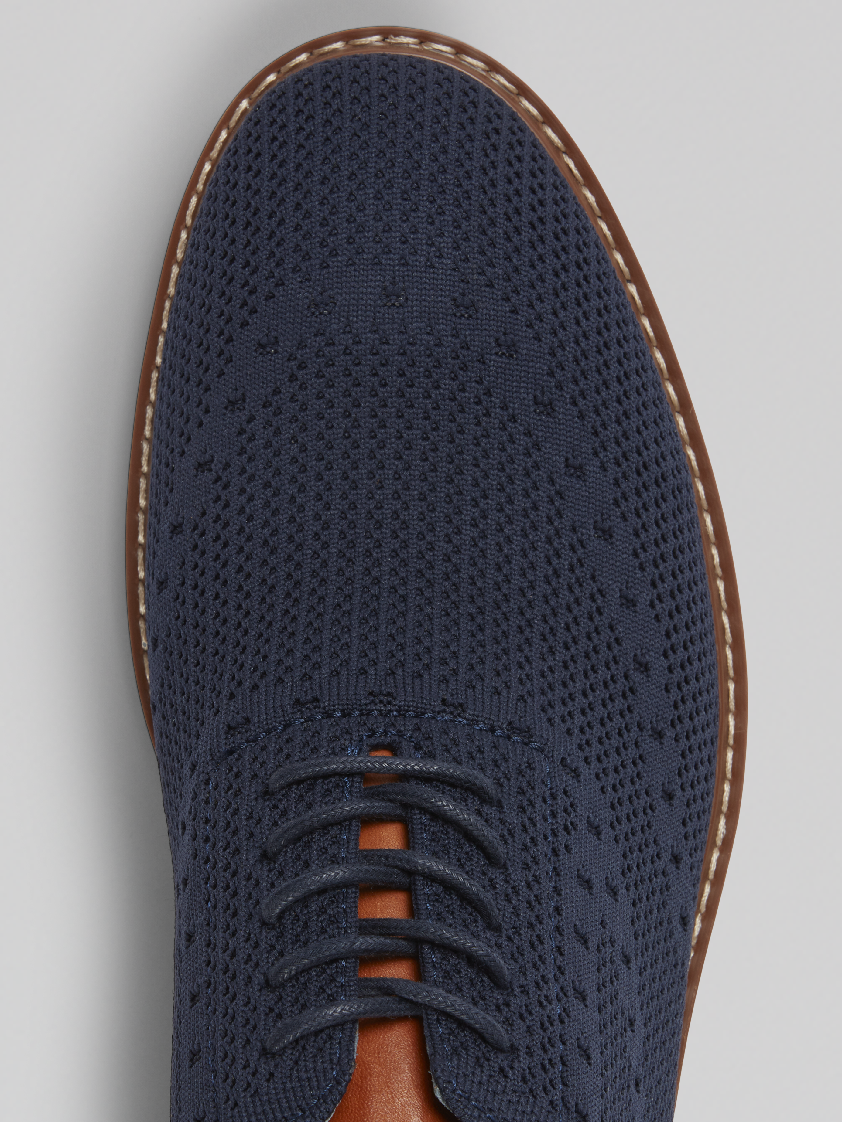 Ashville Knit Lace-Up Oxfords