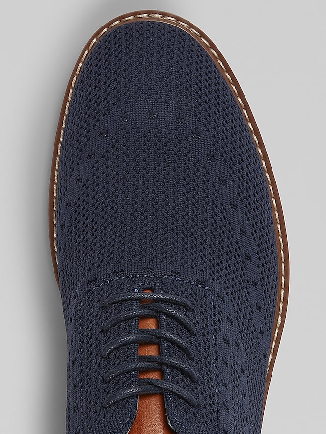 Moretti Ashville Knit Lace-Up Oxfords