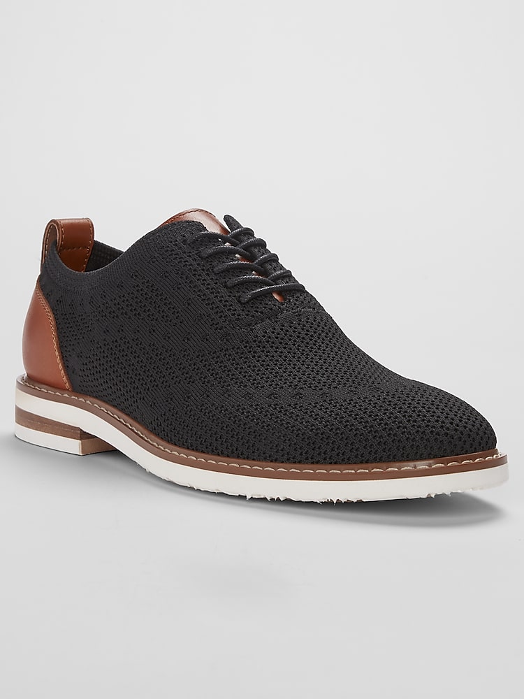 上美品COACH 靴 TEGAN OXFORD Moretti Ashville Knit Lace-Up Oxfords | Dress Shoes | Men's
