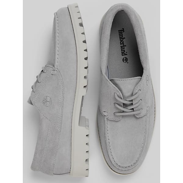 Timberland Men's Authentics Light Lace-Up Lug Bottom Boat Shoes Gray - Size: 13 D-Width TMW417130404