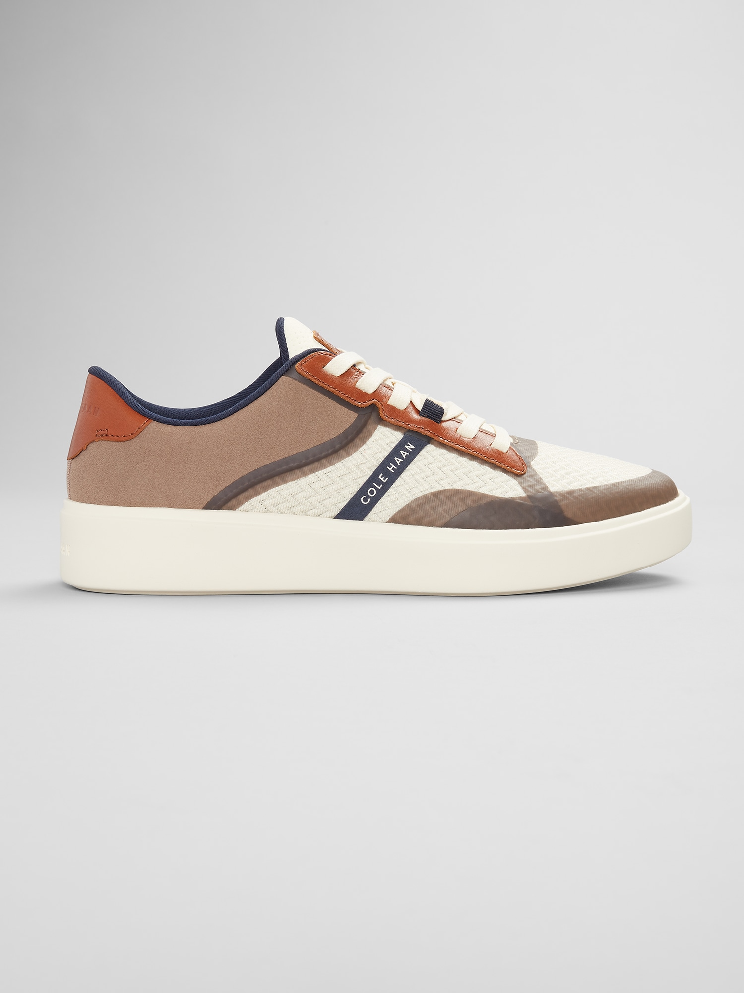 k*t様 Cole haan Cole Haan Grand Crosscourt Winner Leather Lace-Up Sneakers, Ivory