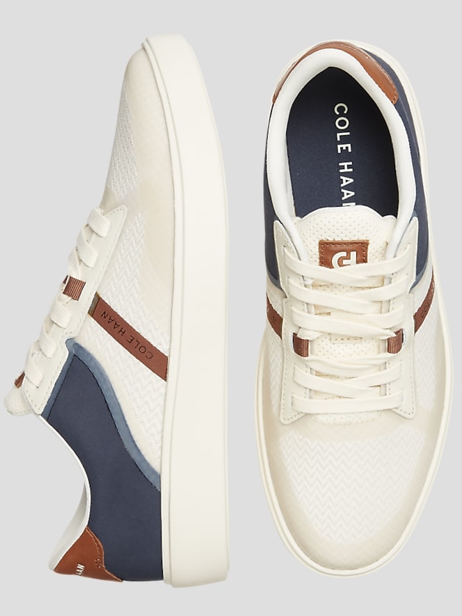 Cole Haan Grand Crosscourt Winner Leather Lace-Up Sneakers