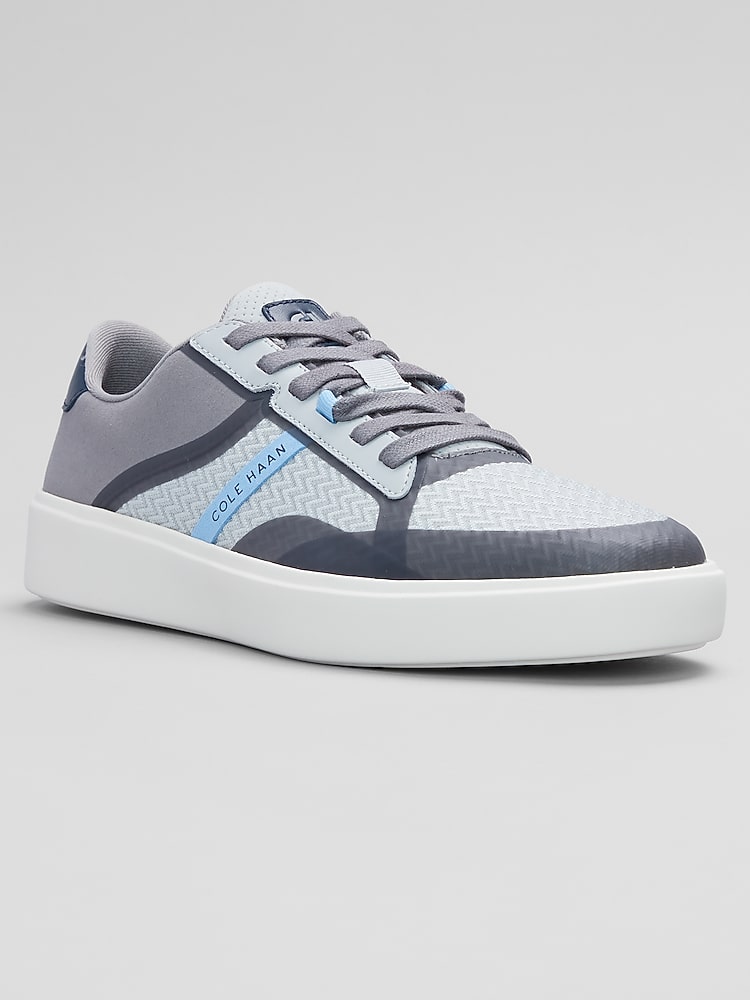 Cole Haan Grand Crosscourt Winner Leather Lace-Up Sneakers, Harbor