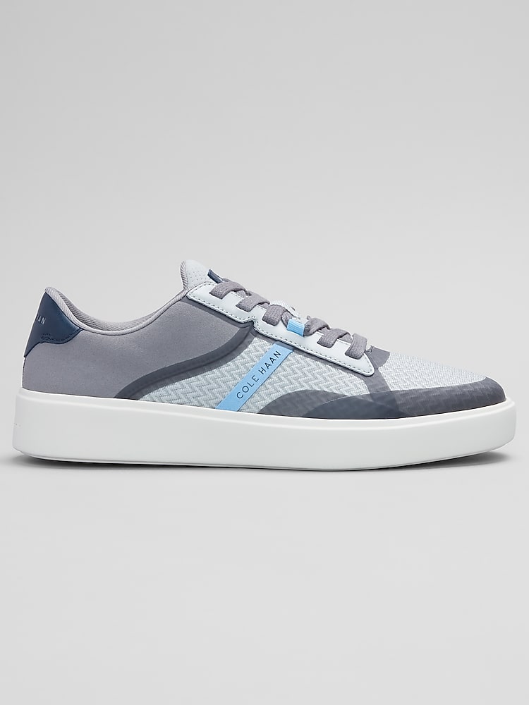 Cole Haan Grand Crosscourt Winner Leather Lace-Up Sneakers, Harbor