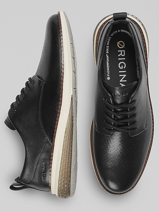 Cole Haan Men's Original Grand EnergyWeave Plain Toe Oxfords , Black