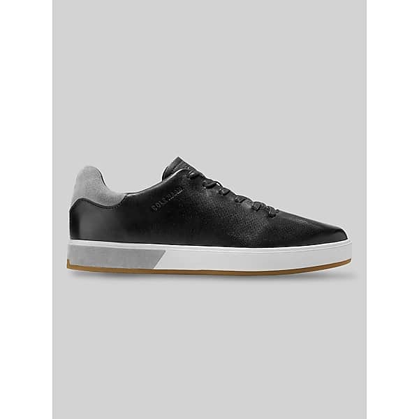 Cole Haan Men's GrandPro Angleace Lace-Up Sneakers Black / Sea Stone - Size: 7 D-Width TMW417770402