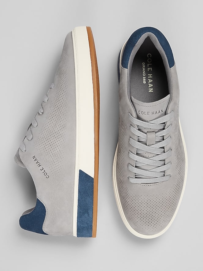 Cole Haan GrandPro Angleace Sneakers, Seastone - Image 4 of 6