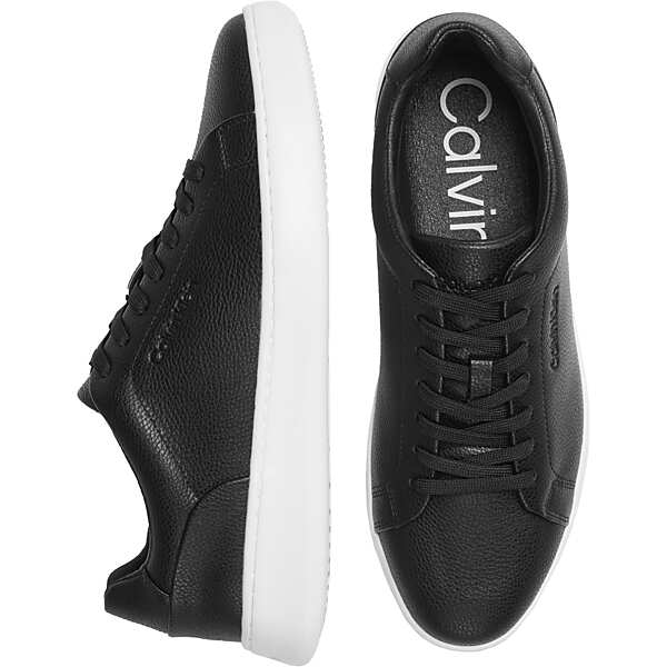Calvin Klein Men's Hallon Lace-Up Sneakers Black - Size: 11 1/2 D-Width TMW417B15402