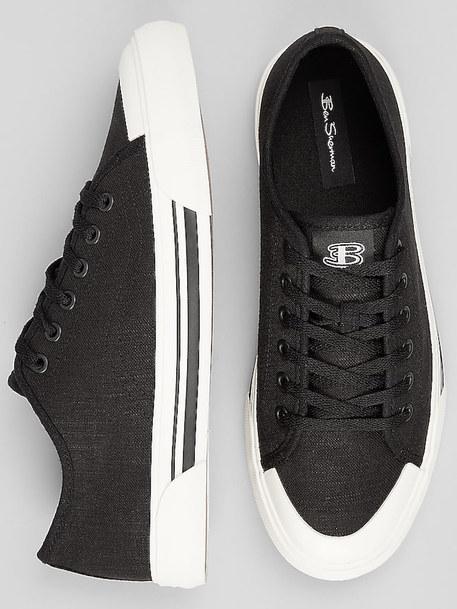 Ben Sherman Belfast Sneakers, Black/White - Image 4 of 6