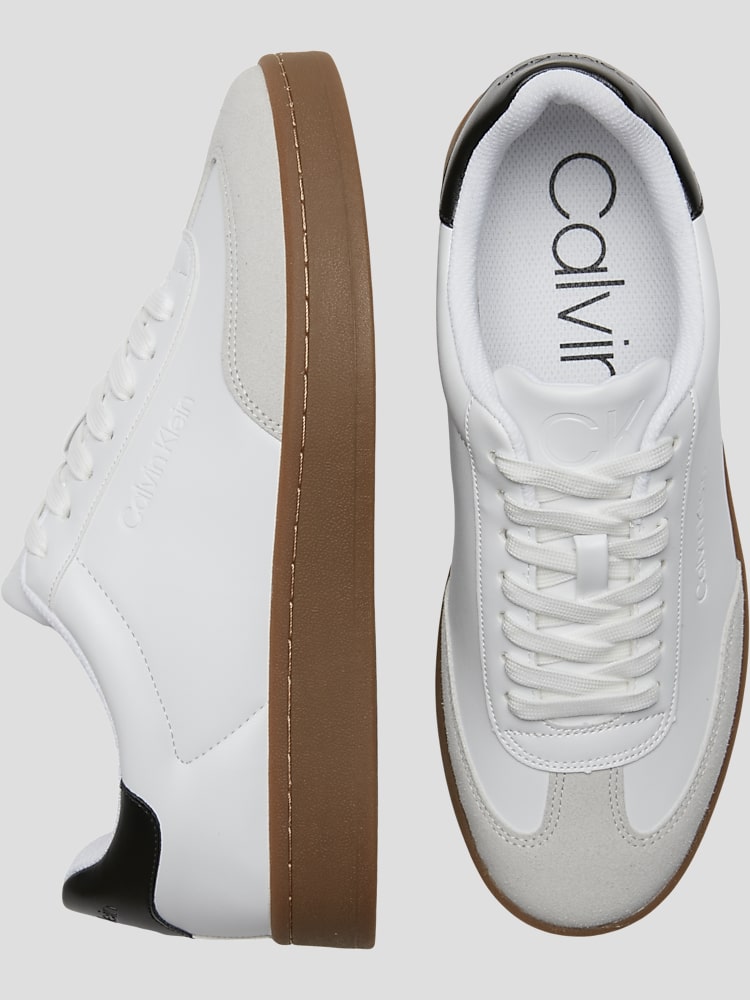 Calvin klein low top sneakers deals