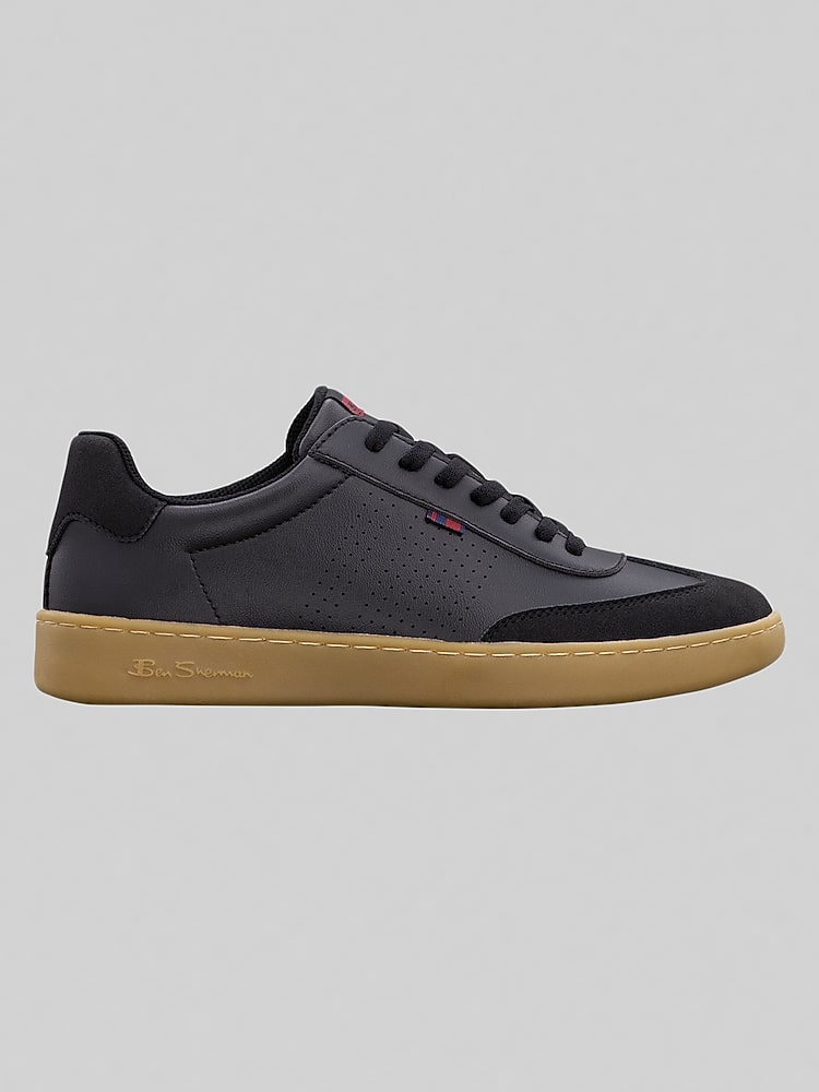 Ben Sherman Glasgow Sneakers, Black | Athletic | Men display picture 1