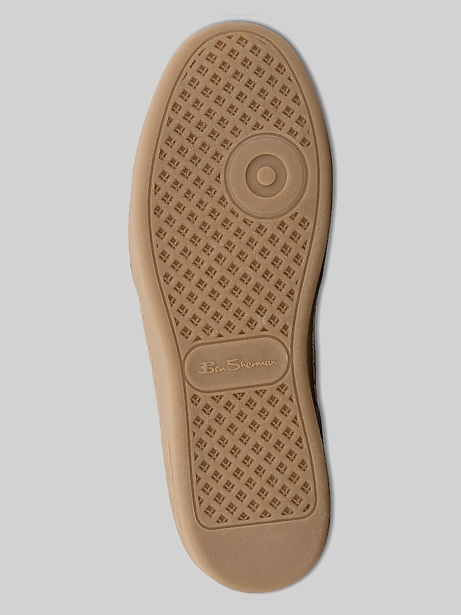 Ben Sherman Glasgow Sneakers, White/Green/Gu - Image 3 of 7