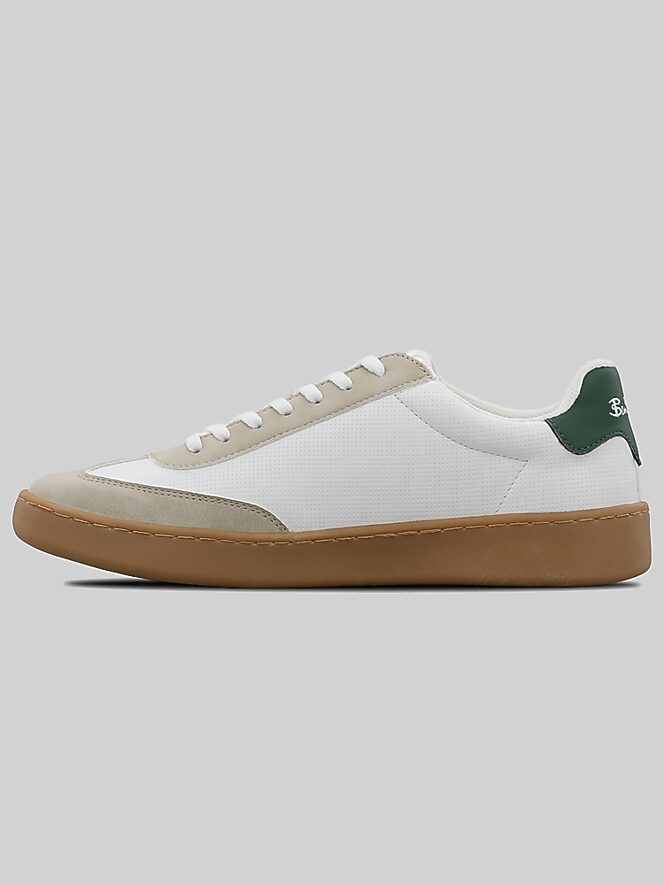 Ben Sherman Glasgow Sneakers, White/Green/Gu - Image 7 of 7
