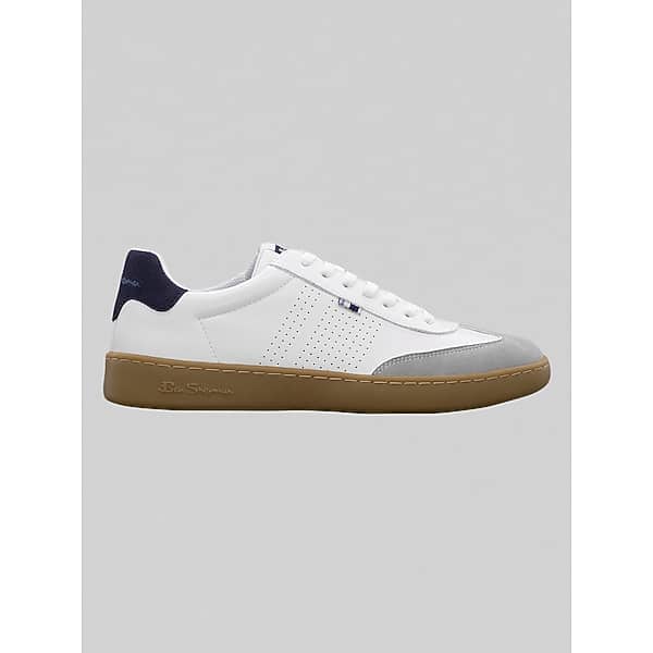 Ben Sherman Men's Glasgow Sneakers White - Size: 9 1/2 D-Width