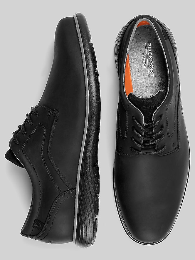 Rockport Garrett Leather Plain Toe Oxfords
