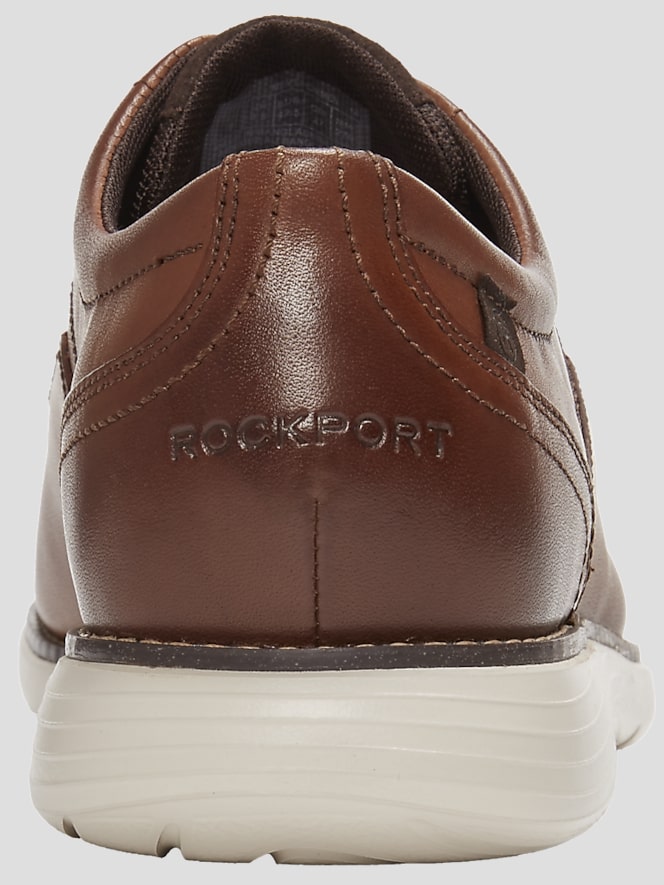 Rockport Garrett Plain Toe Oxfords, Cognac - Image 3 of 6