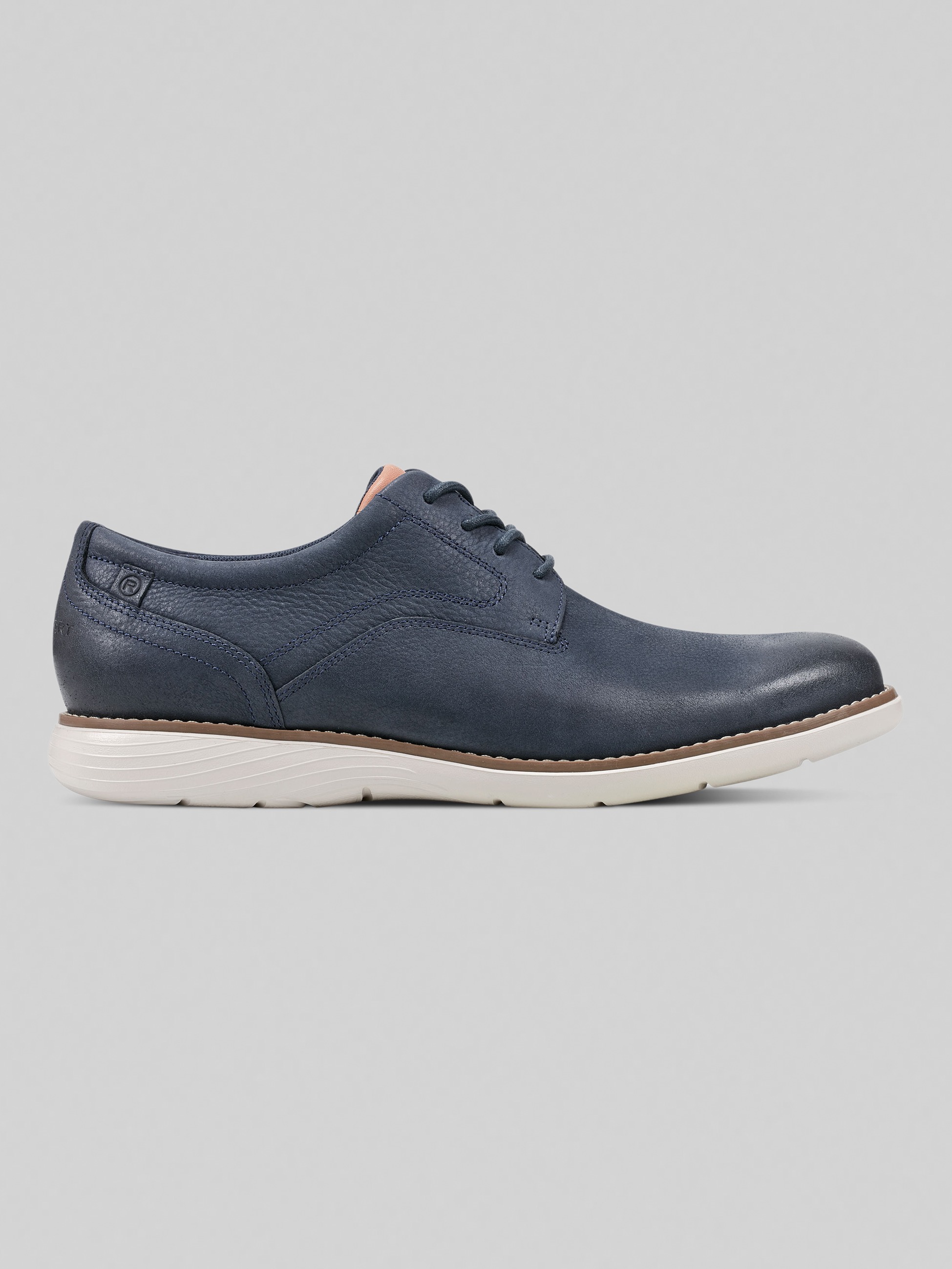 SCARPE ROCKPORT WALKABILITY Adidas Borgogna Oxblood pelle Oxford uomo