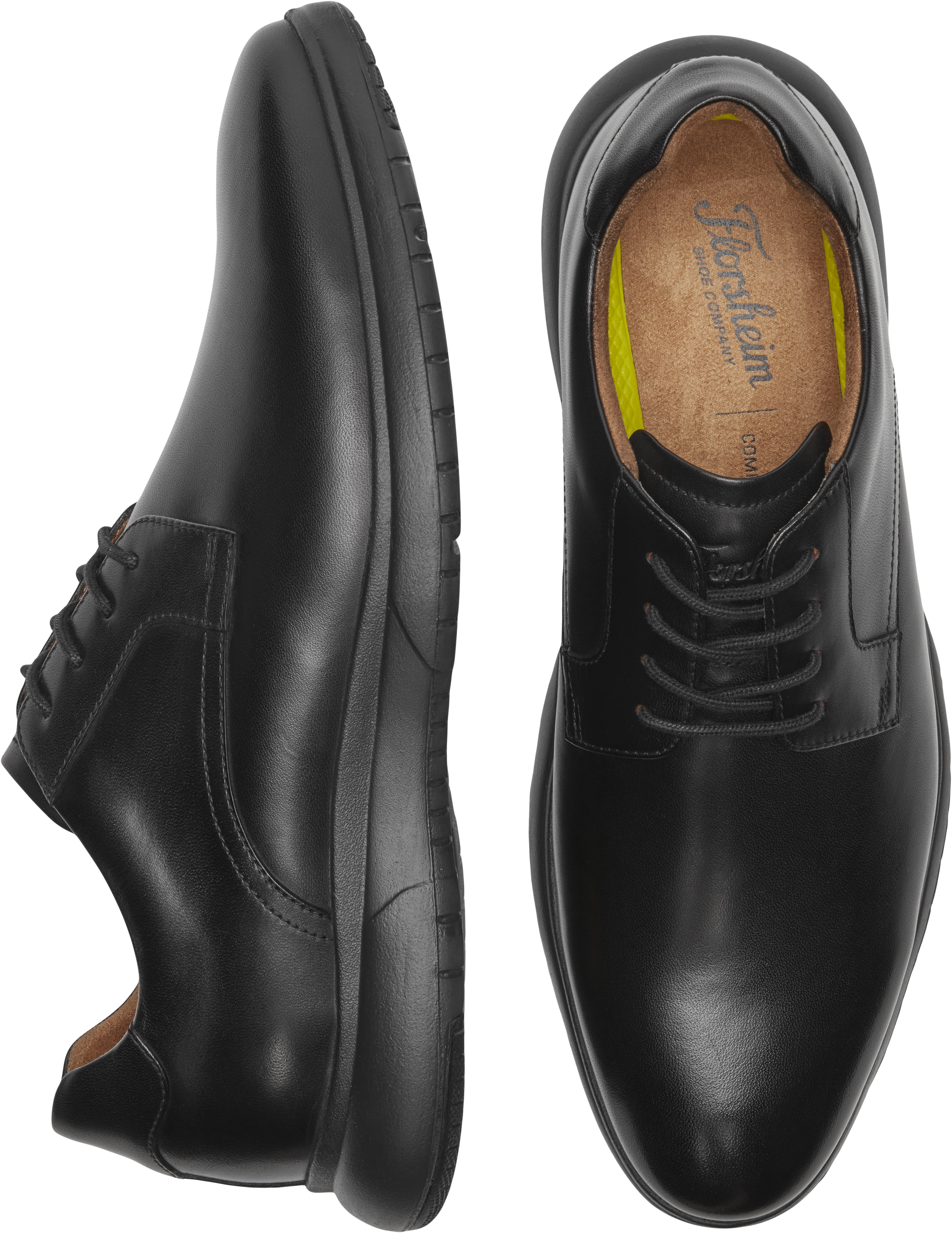 Domo Leather Plain Toe Oxford Sneakers