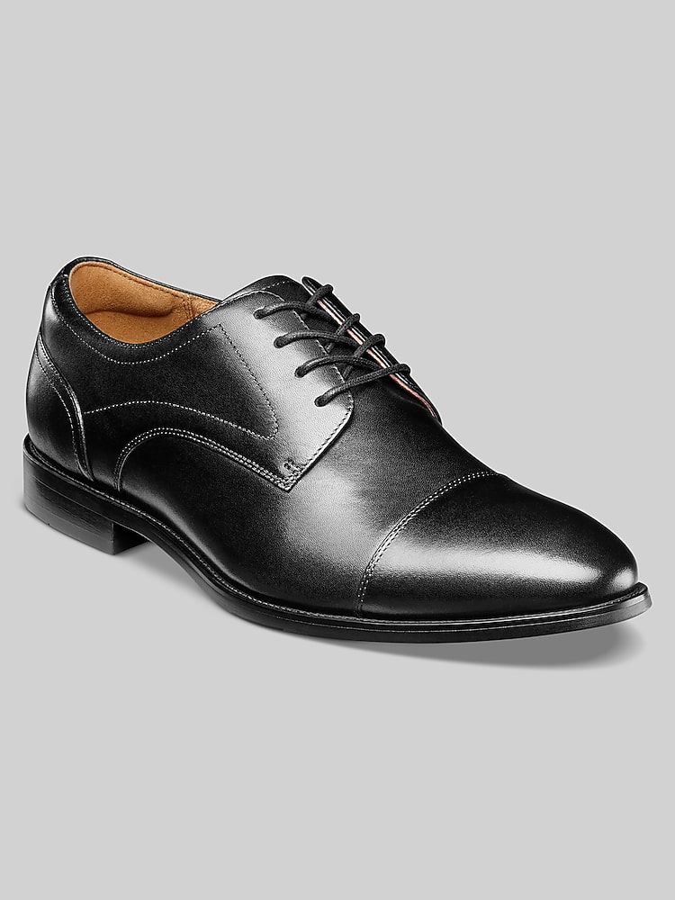 Florsheim Remi Leather Cap Toe Oxfords | Dress Shoes | Men's Wearhouse