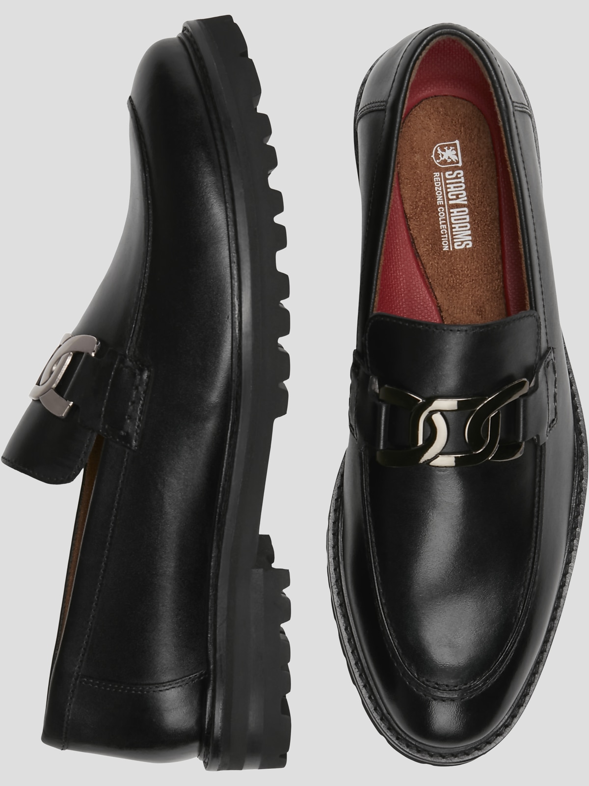 Stacy Adams Hale Moc Toe Bit Loafers Dress Shoes Men s Wearhouse