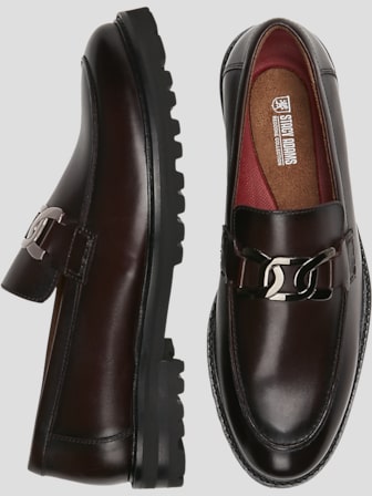 Men's wearhouse burgundy shoes hotsell