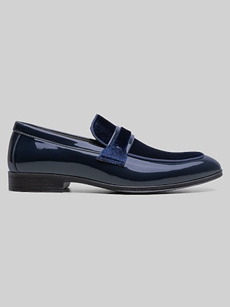 blue dress for baby girl Men Dress Shoes-Harvey Royal Blue – Church suits for less main image 1