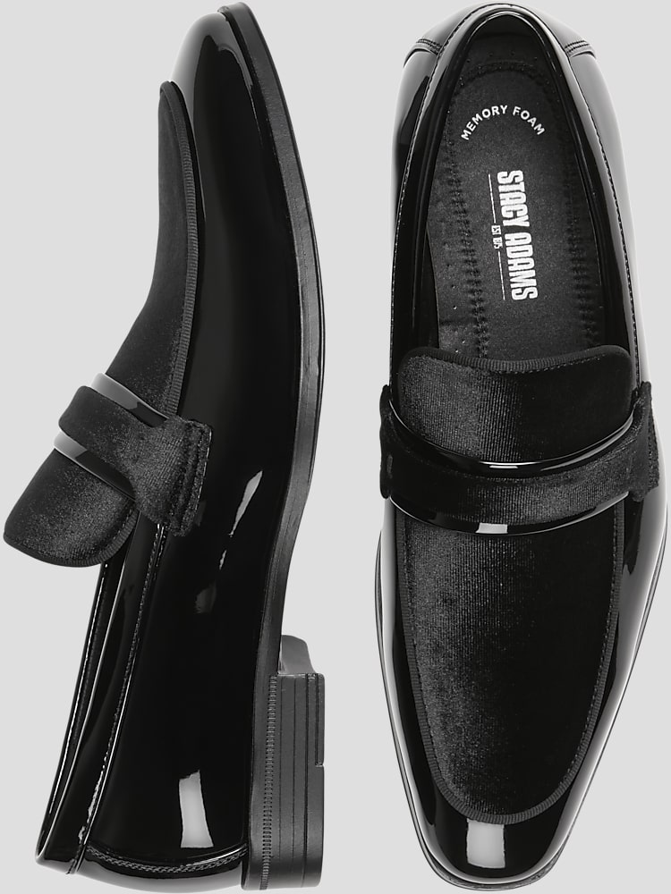 Stacy Adams Spratley Moc Toe Saddle Loafers Dress Shoes Men s Wearhouse